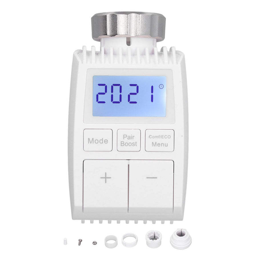 Intelligent Radiator Thermostat App Control Digital Temperature Controller for Bluetooth for Tuya Smart Home APP (Without Batteries)