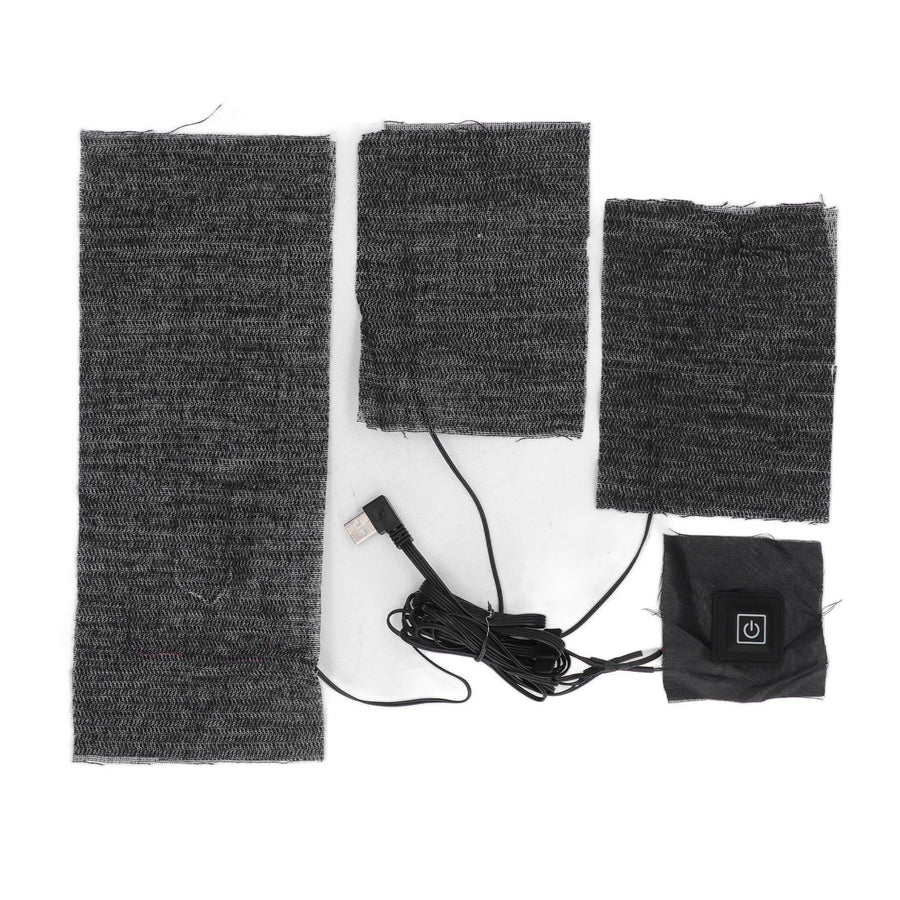 3 In 1 Clothes Heater Pad USB 3 Temperature Settings Electric Cloth Heating Sheet Soft Washable Cloth Warmer Pad for Winter