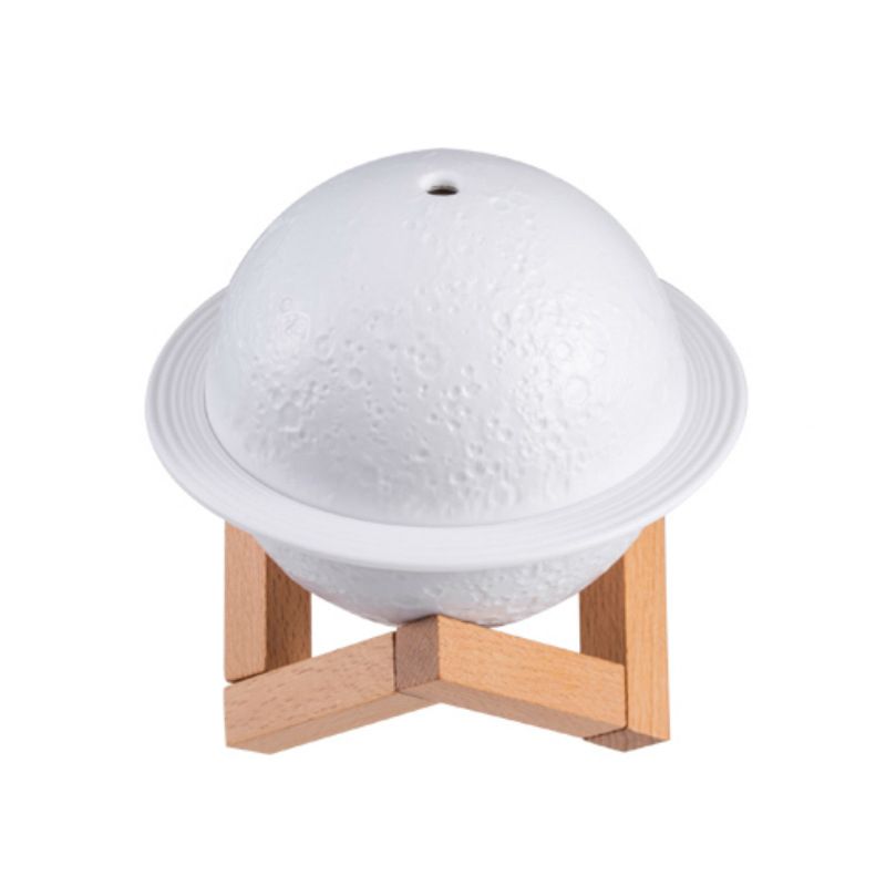 Moon Lamp Humidifier USB Charging Mist Humidifier with LED Night Light for Bedroom Regular Type