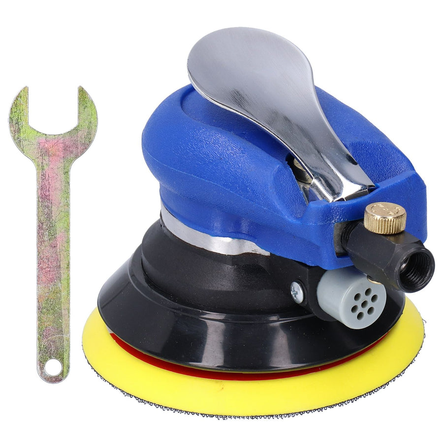 Air Sander Adjustable Pneumatic Circular Grinder Polishing Burnish Machine Hand Tools