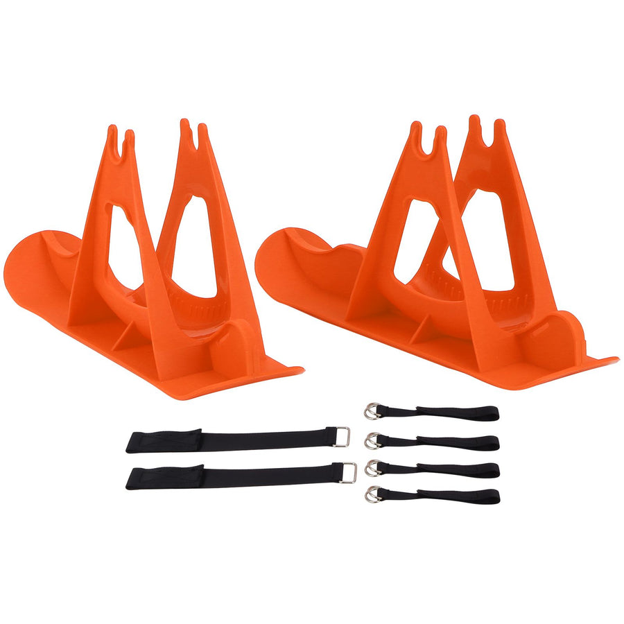 Children's Balanced Car Skis Kids Snowboard Sledge Balanced Scooter Board Ski PartsOrange