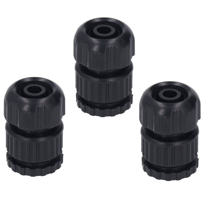 3pcs Tap Connector Adapter PP Stainless Steel Home Water Hose Accessories for Garden Car Washing G1/2 G3/4 Thread 11-13 Inner Hole