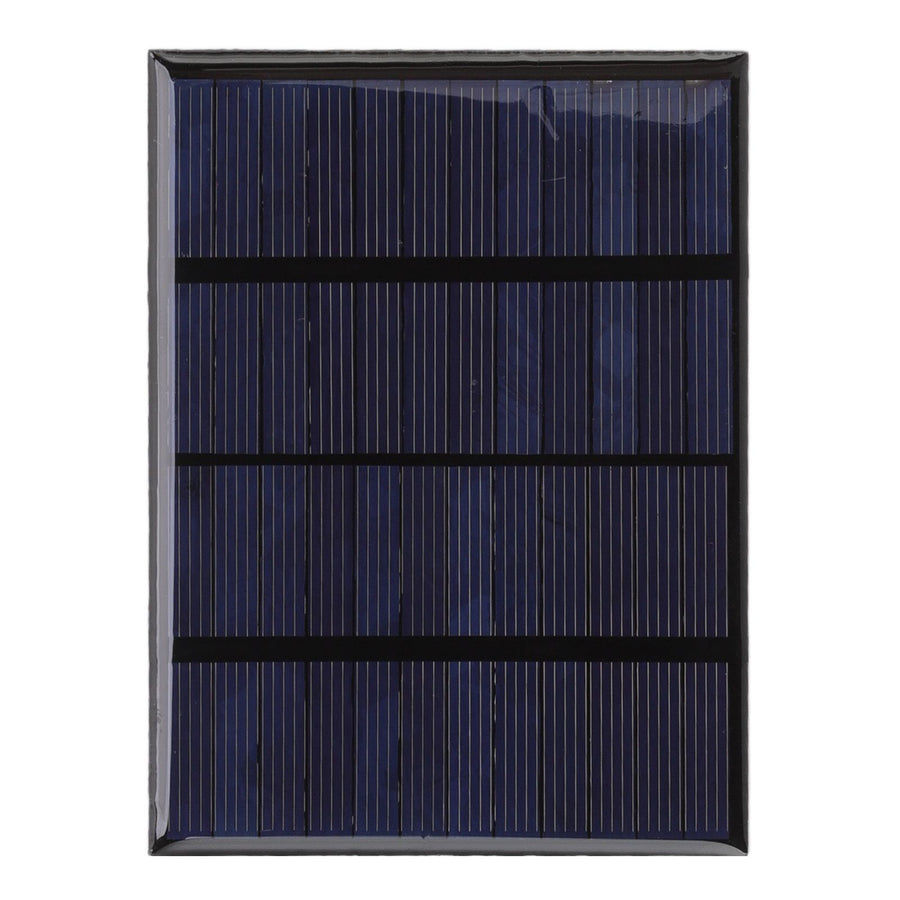 12V 1.5W Mini Epoxy Solar Panel DIY Solar Battery Charging Panel Polysilicon Solar Cell for Camping Lanterns Cellphone