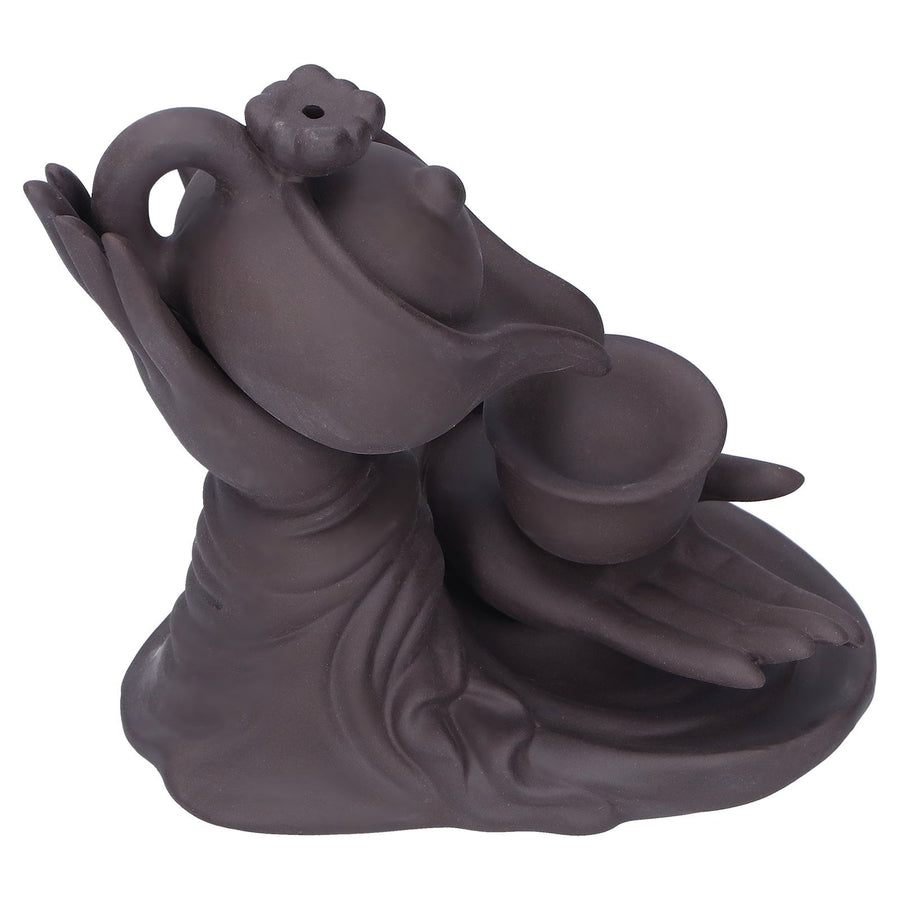 Buddha Hand Backflow Incense Burner Ornament Incense Holder Feng Shui Decorations