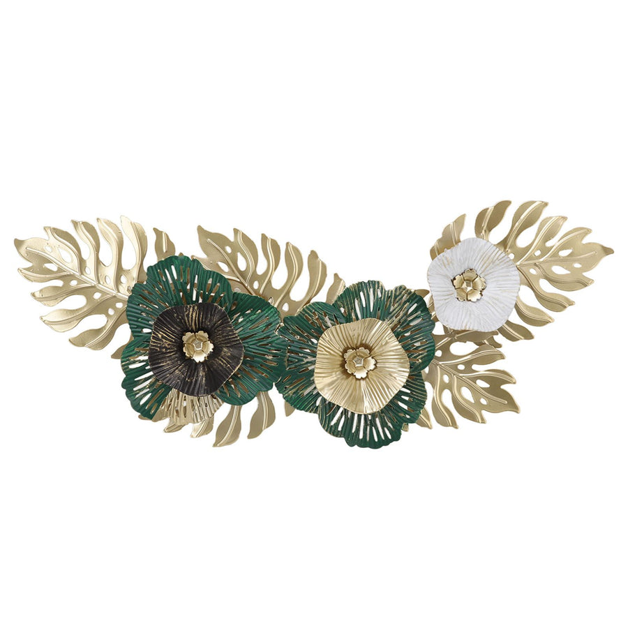 Metal Wall Decor Northern Europe Style Light Luxury Innovative Iron Art 3D Wall Sculpture for Living Room Bedroom