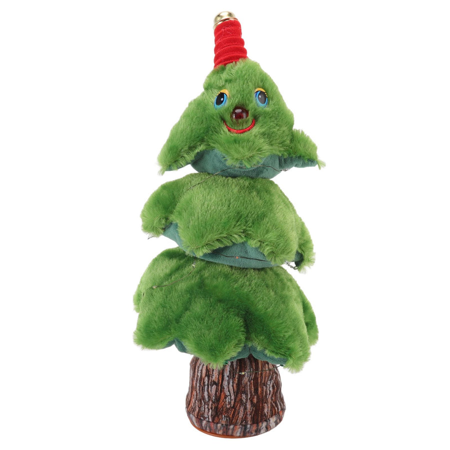 Singing Dancing Christmas Tree 8 Songs Electric Singing Xmas Tree for Christmas Tree Toys Dancing Stump Christmas Tree