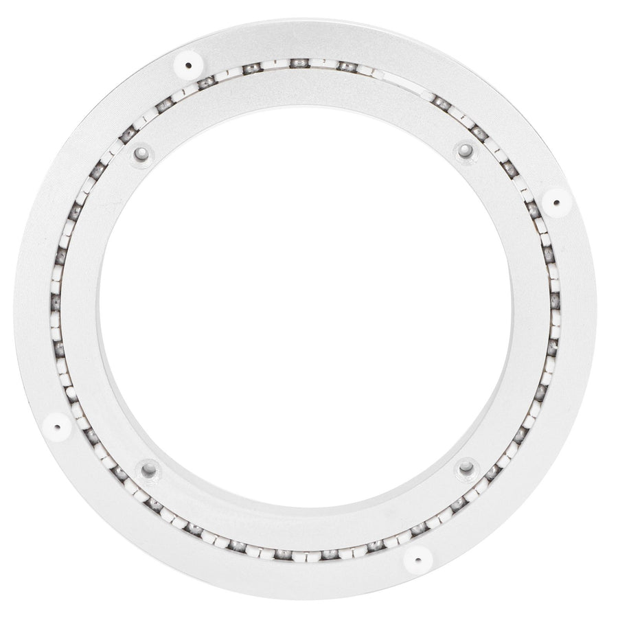 Heavy Duty Aluminium Alloy Rotating Bearing Turntable Round Smooth Mute Dining Table Plate8in