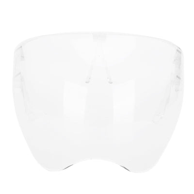 Anti-Fog Transparent Face Shield Full Face Covering Protective Visor for Office School Restaurants