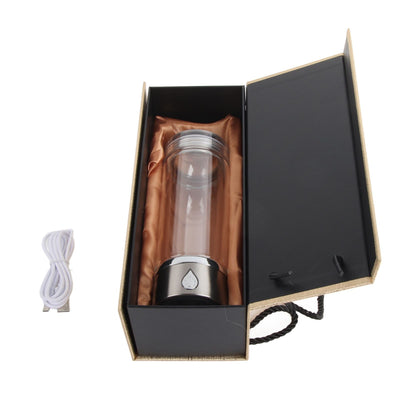 380ml Hydrogen Water Bottle Generator SPE Technology USB Rechargeable Portable Hydrogen Rich Water Cup