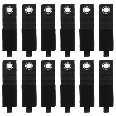 12PCS Heavy Duty Cable Storage Straps Extension Cord Holder Hook Loop Organizer Hanger