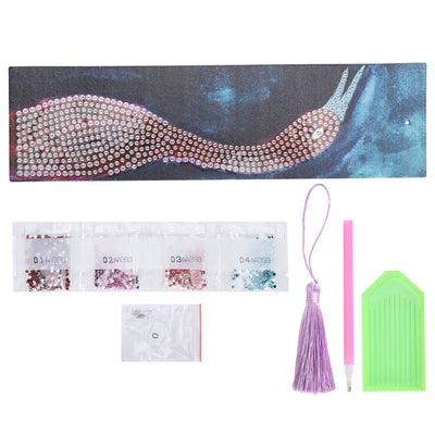 Diamond Painting Bookmarks with Tassel DIY Artware gift for Home Office School StudentsAA393‑Bird