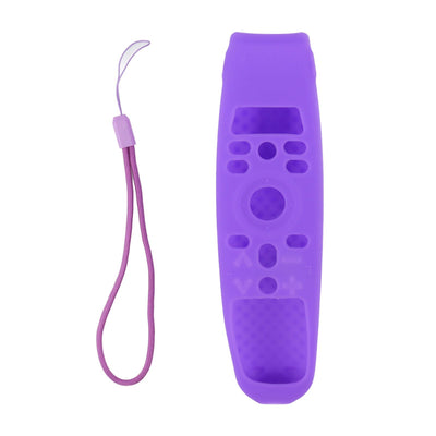 Smart Remote Control Protection Cover Silicone TV Controller Dustproof Case for LG MR 20 Purple