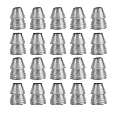 20pcs Safety Round Handle Wedges Steel Hammer Handle Splitting Wedge Set for Axe Claw Hammer Sledge Diameter 8mm / 0.31in