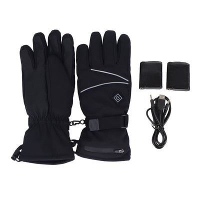 Electric Heating Gloves 3 Adjustable Temperature Lithium Battery Gloves for Outdoor Activities M