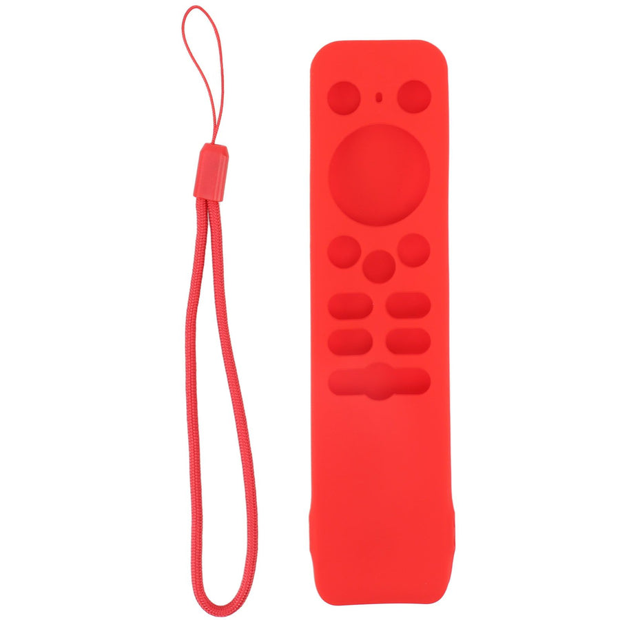 Soft Silicone Protective Case for Realme TV Stick Remote Control Anti Drop Protective Cover Red