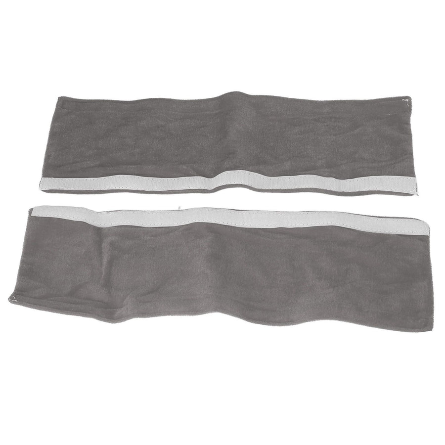 2Pcs Refrigerator Door Handle Covers Kitchen Appliance Decor Non Skid Static Protector Grey