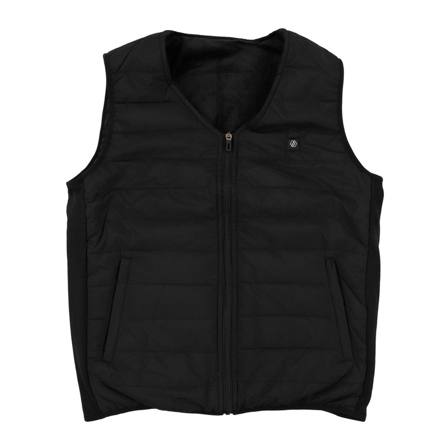 Heated Vest Cotton Four Zone Heating of Graphene V Neck USB Electric Jacket for Men and Women 5XL