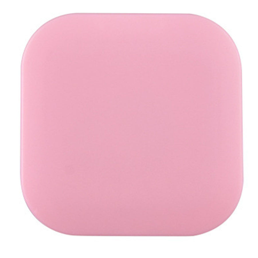 Contact Lens Box Plastic Leakage Proof Dustproof Portable Square Contact Lens Case Pink