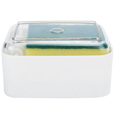 Dish Soap Dispenser Press Type Automatic Liquid Soap Dispenser for Kitchen Sink CountertopWhite