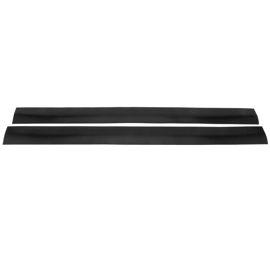 2pcs Stove Counter Gap Cover HeatResistant Anti Oil Oven Gap Filler Sealing Strip(Black 25in)