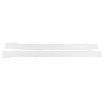 2pcs Stove Counter Gap Cover HeatResistant Anti Oil Oven Gap Filler Sealing Strip(White 21in)