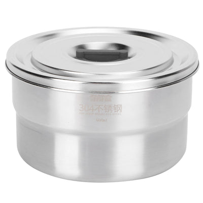 Lunch Box Portable 304 Stainless Steel Food Storage Container for School Picnic Camping600ml