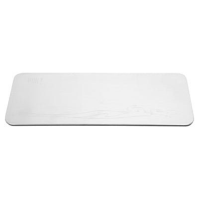 304 Stainless Steel Rectangle Sushi Plate Snacks Fruit Desserts Tray Serving Dish Home SuppliesM