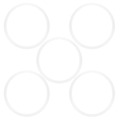 5pcs Pressure Cooker Sealing Ring Clear Universal Stainless Steel Pressure Cooker Gaskets O Ring20cm