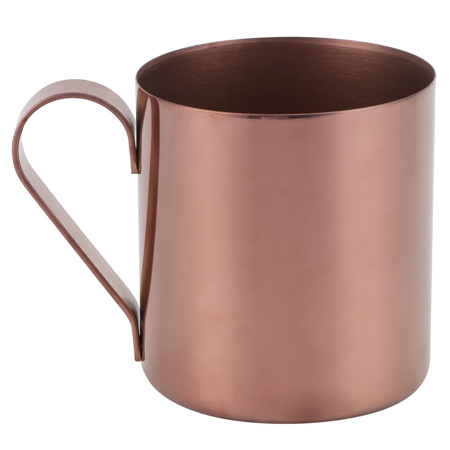 400ml Cocktail Mug 304 Stainless Steel Beer Coffee Water Drinking Cup Bar DrinkwareRose Gold
