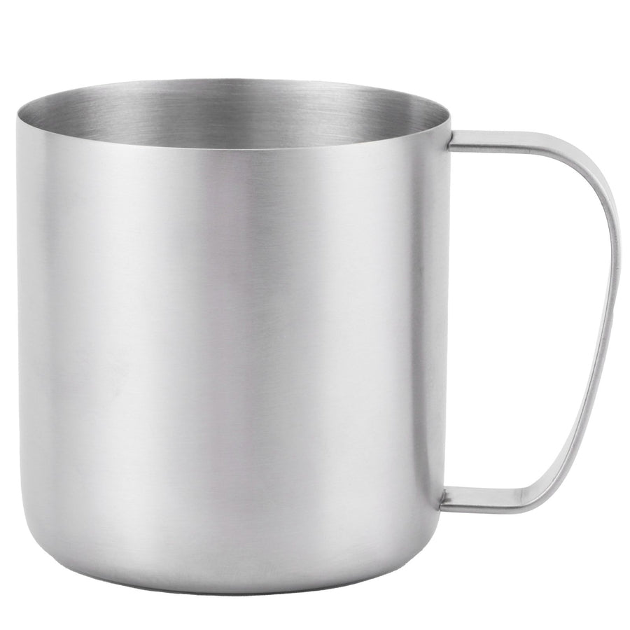 480ml Sanding Beer Mug 304 Stainless Steel Outdoor Water Cup Coffee Cup for Home Kitchen Supply