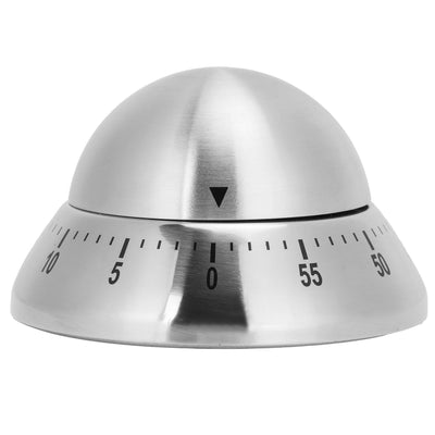 Kitchen Cooking Timer Stainless Steel Mechanical Timer Reminder Time Management ToolsRound