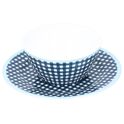 Imitation Porcelain Plate Bowl Set Fruit Salad Dessert Dish Tableware for Kitchen