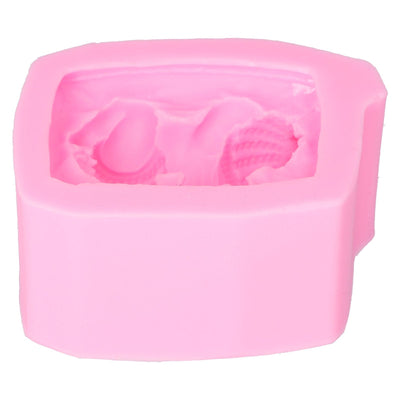 Sleeping Baby Shape Mold Silicone Soap Mold for Fondant Cake Decorating Baking DIY Tool