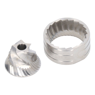 Coffee Grinder Disc Grinding Core 420 Stainless Steel Coffee Bean Grinding Disc Core Kit Five Star Cone