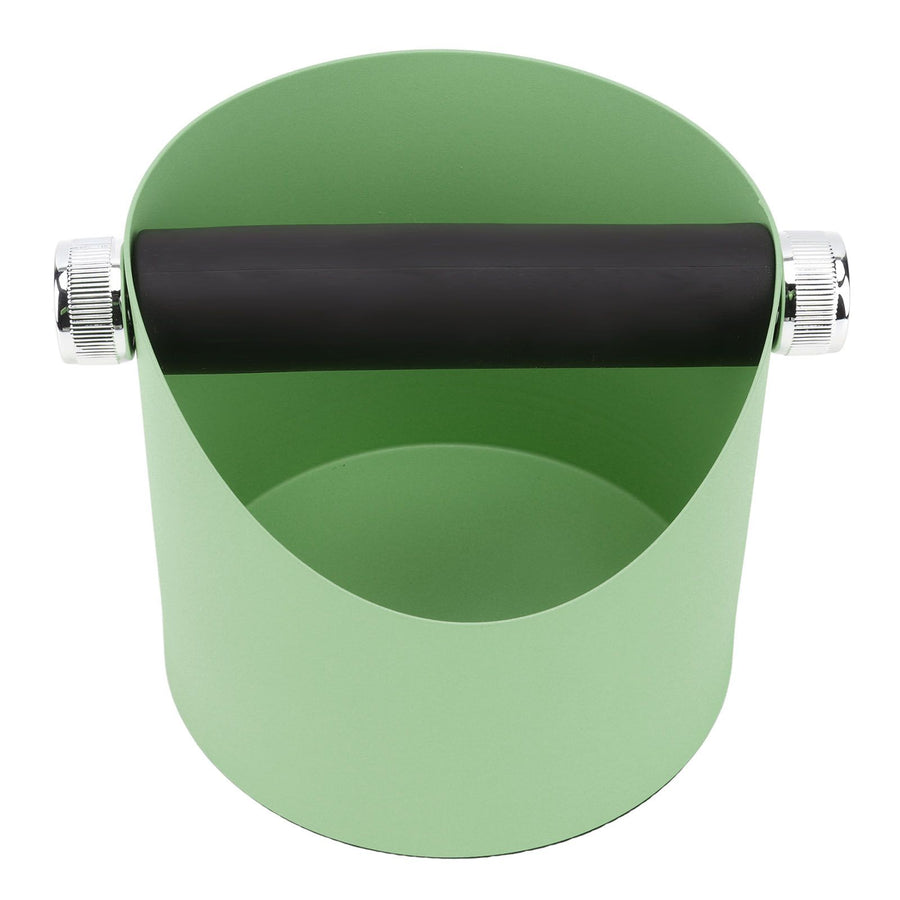 Coffee Knocking Slag Bucket Home Small Anti Slip Coffee Machine Grounds Box Powder Slag Recycling Bucket Green