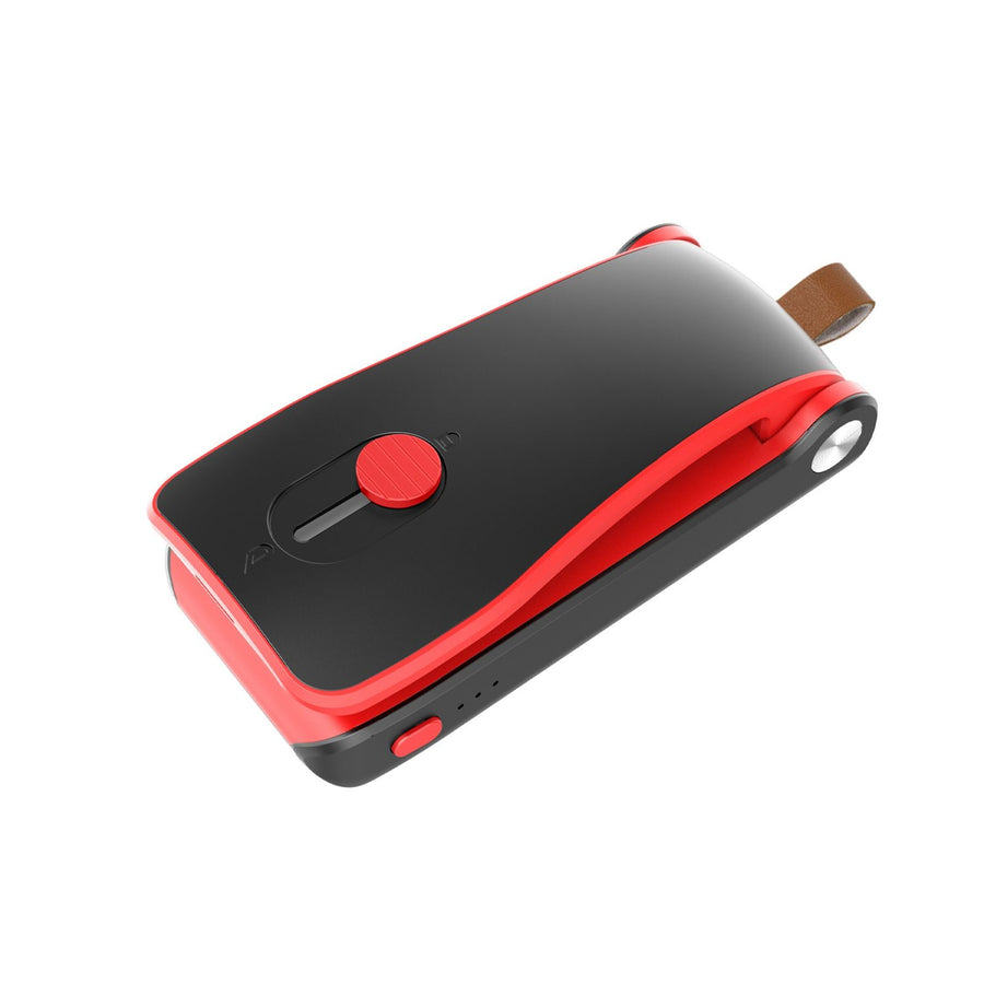 Mini Bag Sealer 2 in 1 Heat Sealer and Cutter Bottom Magnetic Handheld Plastic Bag Resealer Machine for Home Black Red Polymer Battery Powered