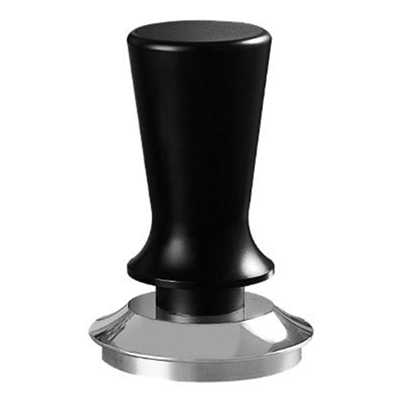 Elastic Coffee Tamper Stainless Steel Constant Pressure Spring Coffee Tamper 2nd Generation Black 51mm/2.0in