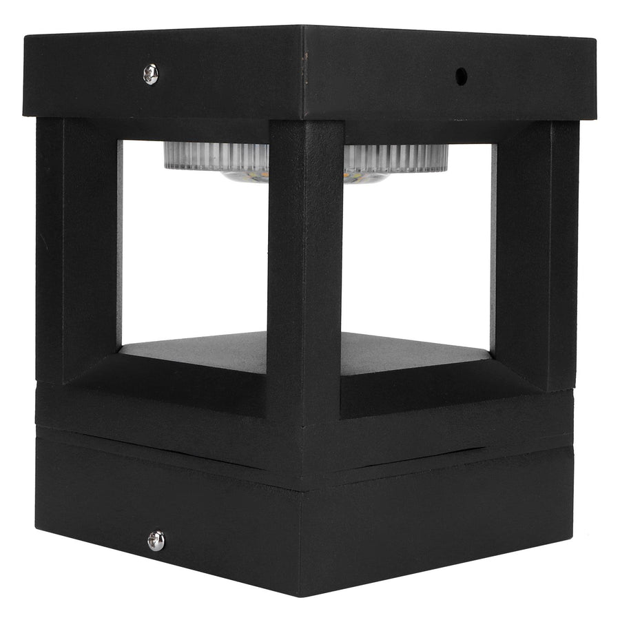 Solar Pillar Lamp Waterproof Die-Casting Aluminum Lawn Light for Garden Courtyard Pathway