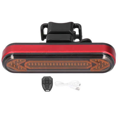 Bicycle Turn Signal Lamp USB Charging Wireless Remote Tail Light Mountain Bike Accessory