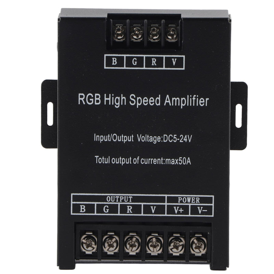 LED Signal Amplifier Lamp RGB Light Strip Power Controller Repeater Module DC5-24V
