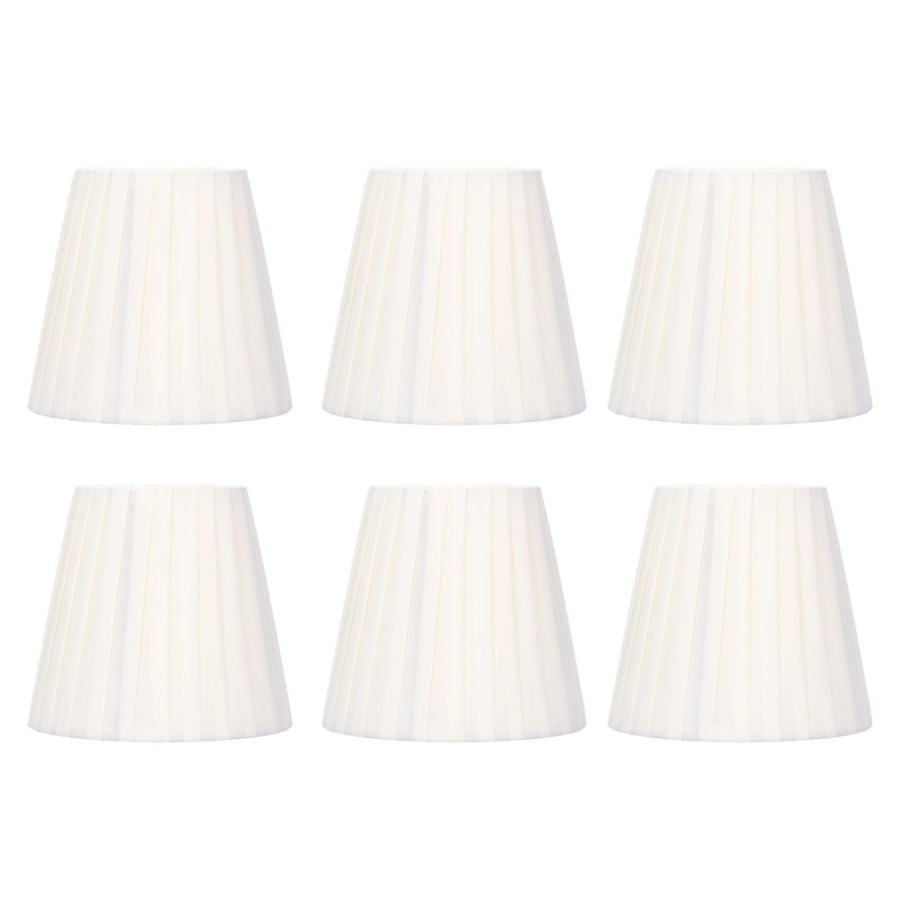 6Pcs Lamp Shade Cloth Crystal Chandelier Wall Light Modern Simple Household Supplies