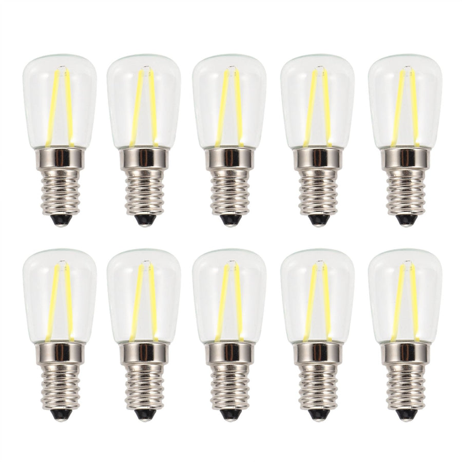 10PCS Mini Dimmable E14 LED Light Bulb 1.5W AC 110V for Chandelier Wall Lamp Home Lighting