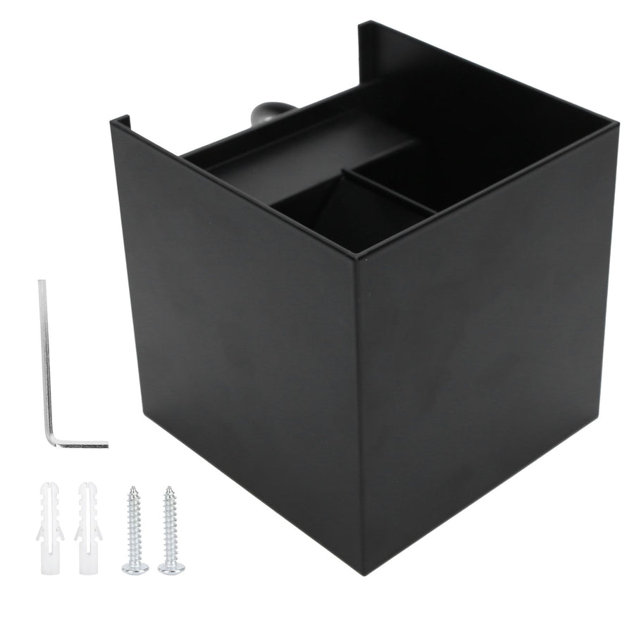 12W LED Wall Light Outdoor IP65 Waterproof Square Wall Lamp Garden Decorative Lighting Lamp