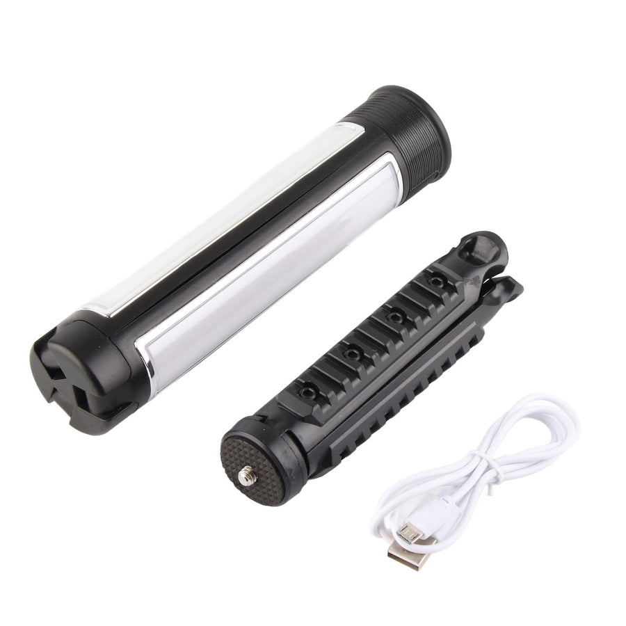 Work Light Three Sides Foldable LED with Tripod USB Charging Camping Lamp for Outdoor Shooting