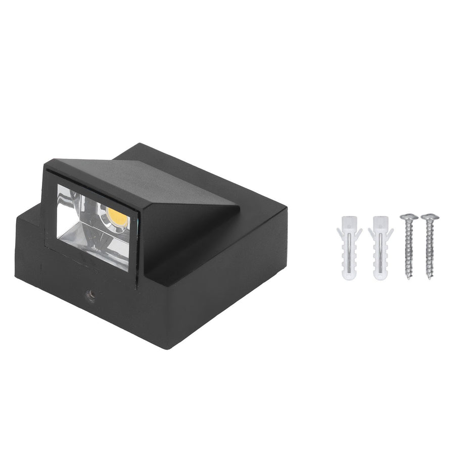 Wall Lamp IP67 Waterproof LED Decorative Light 90‑265V Outdoor Decor for Garden Patio White Light