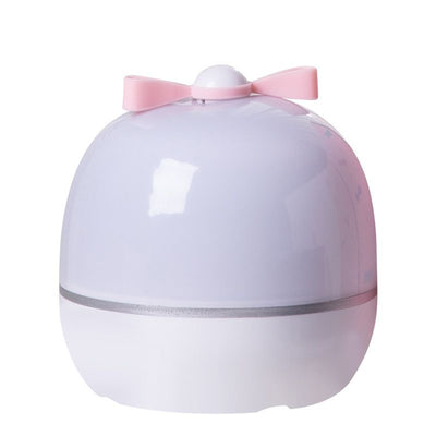 Star Projector Light Rechargeable Rotatable Cute Bow Bedroom Night Light for Children Kids Rechargeable