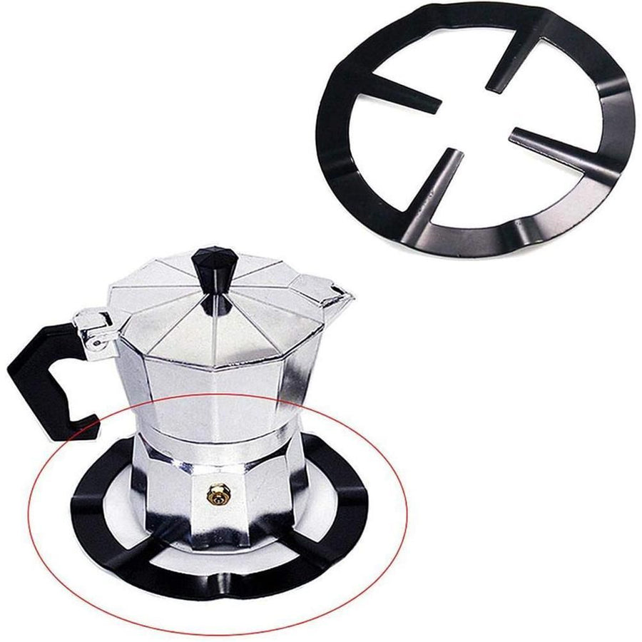 Moka Pot Stove Stand Steel Coffee Pot Holder Gas Range Support Ring Grate Gas Hob Rack Kitchen Accessories