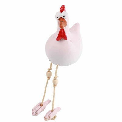 Garden Decoration Ceramic Chicken Hilde Decoration Animal Figurine Ornament for Home Decorative Craft