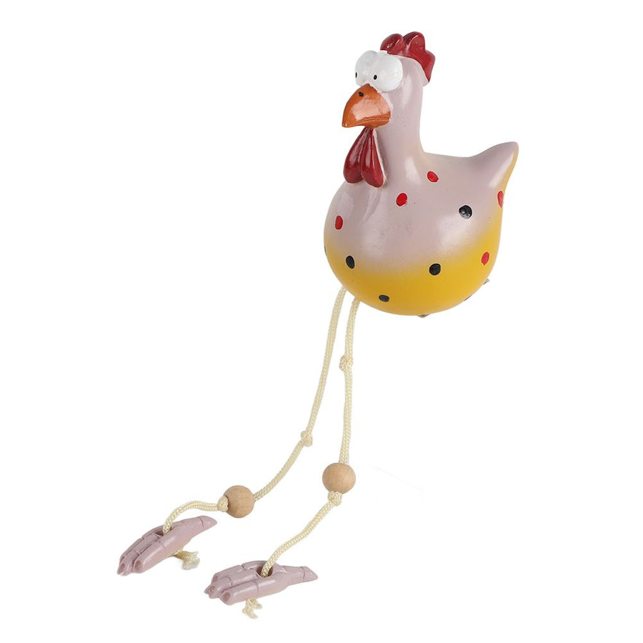 Garden Decoration Ceramic Chicken Hilde Decoration Animal Figurine Ornament for Home Decorative Craft
