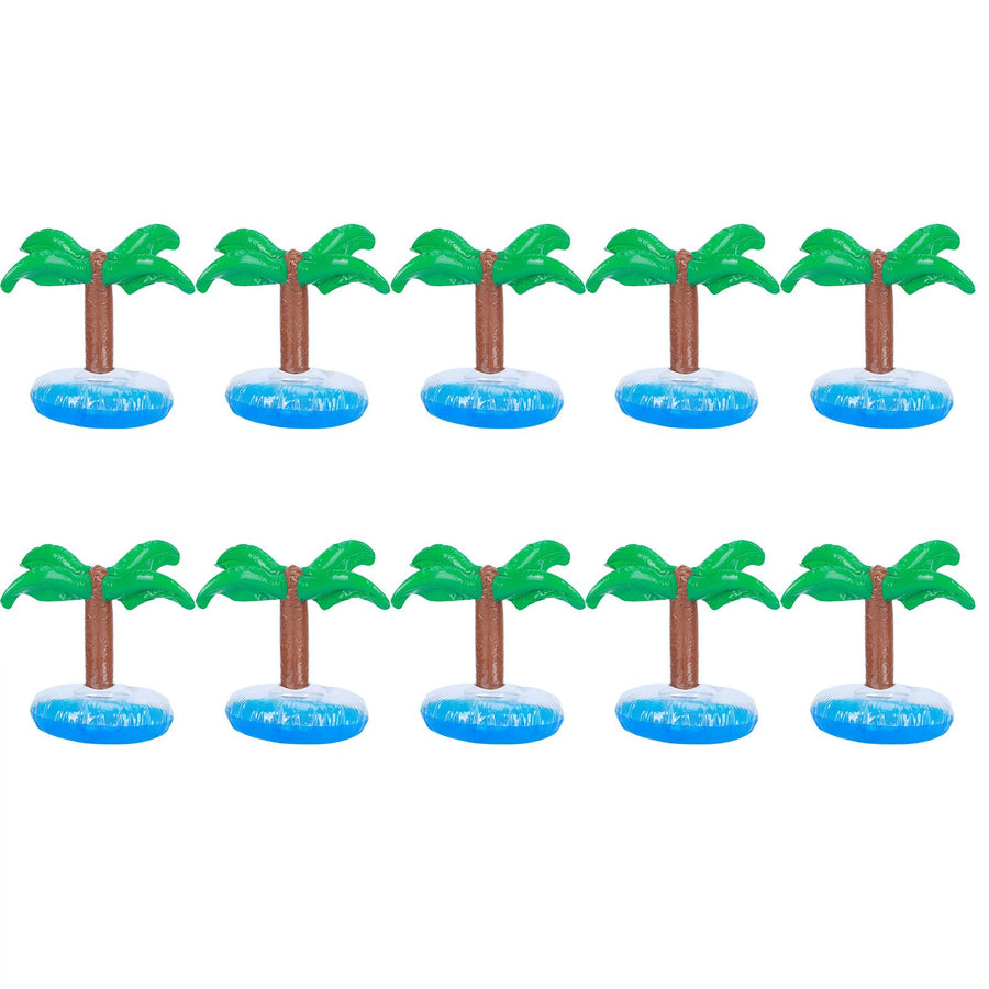 10Pcs Inflatable Drink Holder PVC Floating Cup Mat for Swimming Pool Party Beach